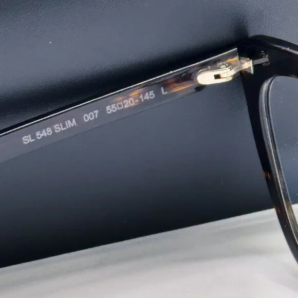 NEW SAINT LAURENT SL 548 SLIM 007 HAVANA WOMEN EYEGLASSES  display picture 1